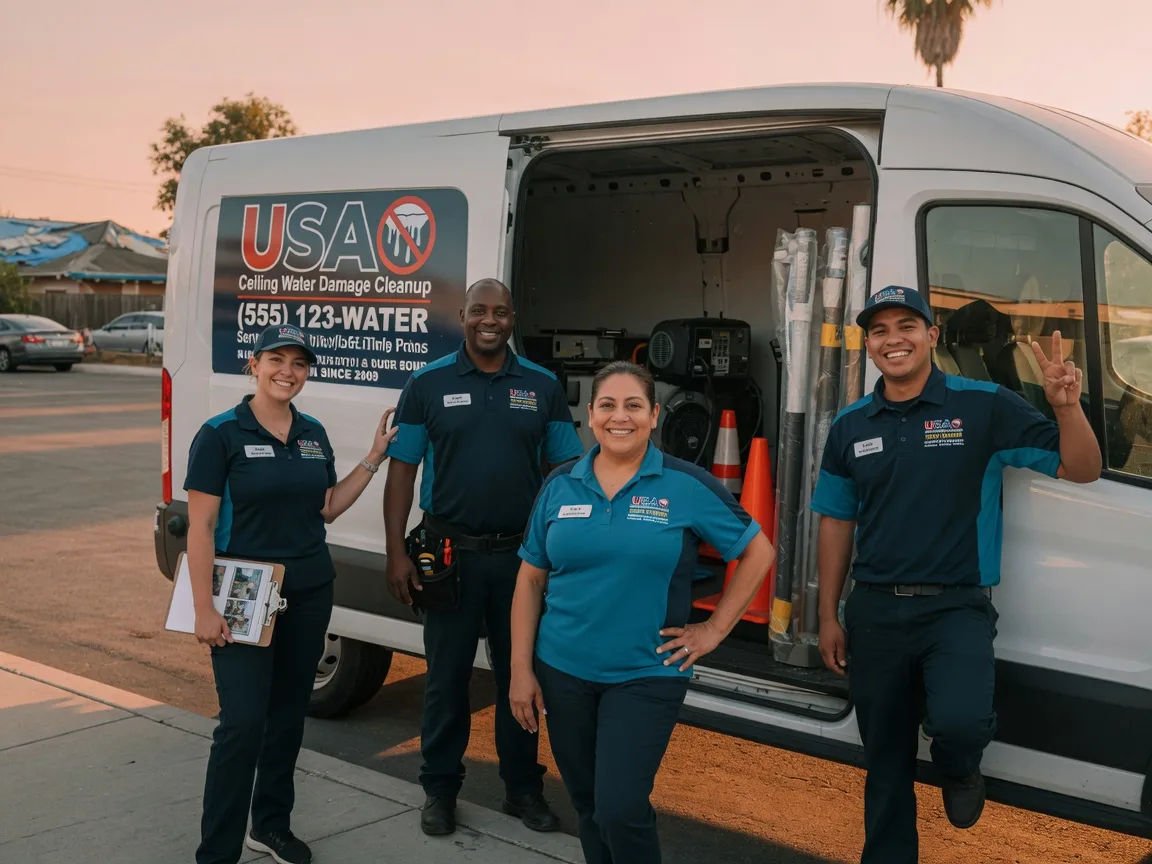 Ceiling Water Damage Restoration company in Trona, CA