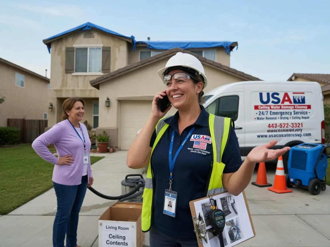 Ceiling Water Damage Restoration Trona, CA FAQs